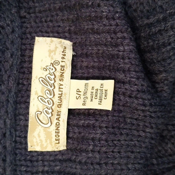 Cabela's Cable Knit Cardigan NWOT - Picture 4 of 4